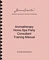 Aromatherapy Home Spa Party Consultant Training Manual by Jennifer Hochell Pressimone